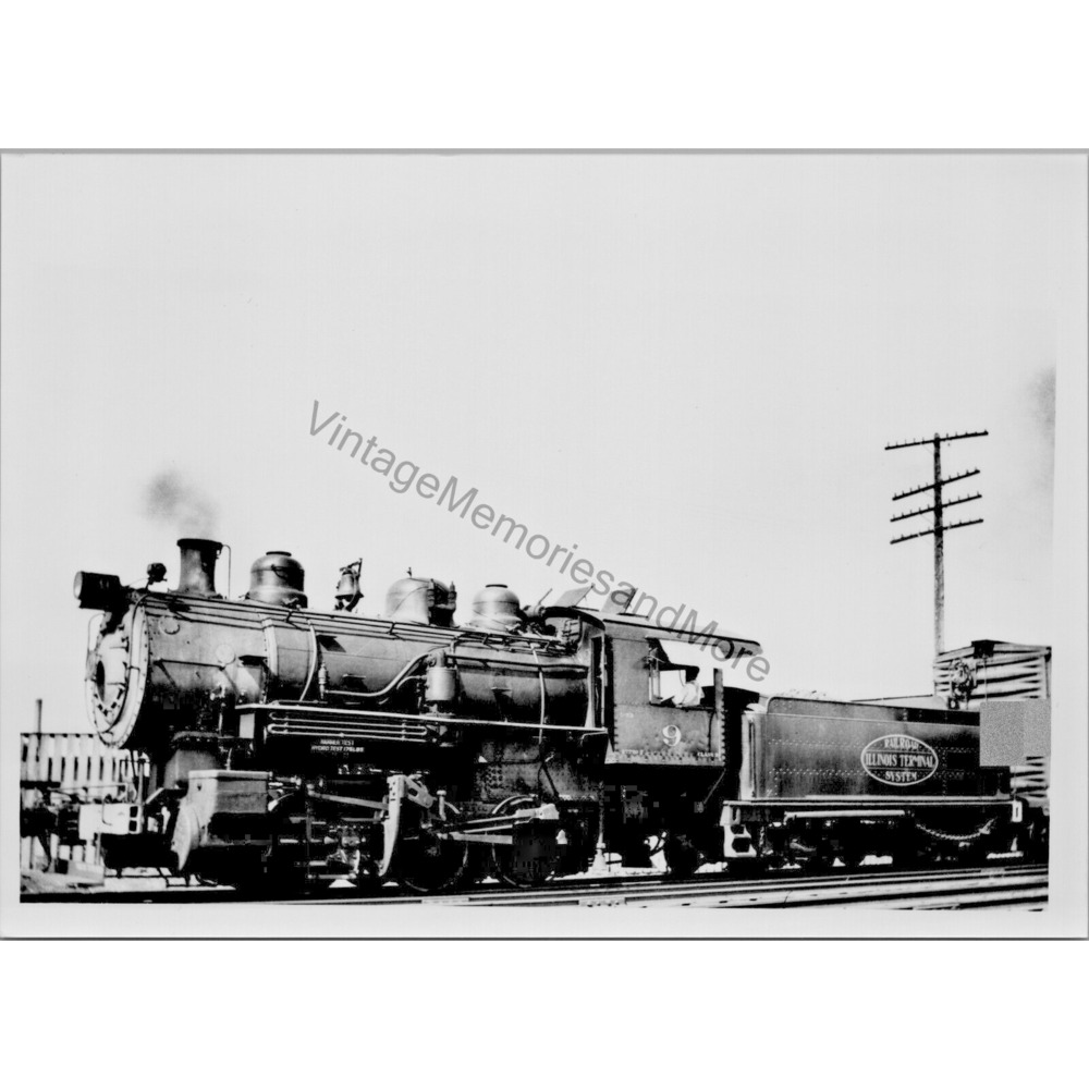VTG Illinois Terminal Company Railroad System 9 Steam Locomotive T2-45